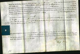 Deed by Married Women - Ann Jones-Original Ancestry