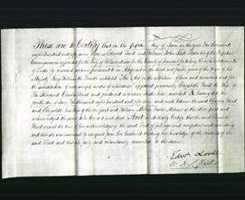 Deed by Married Women - Elizabeth Ward-Original Ancestry