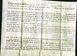 Deed by Married Women - Mary Tomlinson, Frances Edensor, Sarah Walker-Original Ancestry