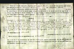 Deed by Married Women - Charlotte Belgrave-Original Ancestry
