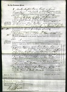 Court of Common Pleas - Jane Brown, Rebecca Scoffins, Ellen Walker-Original Ancestry