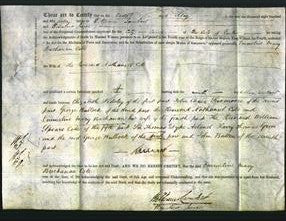 Deed by Married Women - Emmeline Mary Buchanan Cole-Original Ancestry