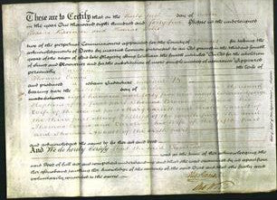 Deed by Married Women -Caroline Evans-Original Ancestry