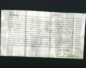 Deed by Married Women - Susanna Tewson, Elizabeth Gibson, Frances Reynolds and Mary Ann Kirk-Original Ancestry