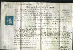 Deed by Married Women - Charlotte Ann Milligan and Catherine Elizabeth Jackson-Original Ancestry