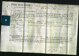 Deed by Married Women - Elizabeth Morrey-Original Ancestry