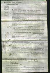 Court of Common Pleas - Julia Ellen Whitehead and Emily Thompson-Original Ancestry