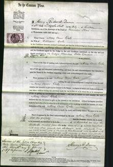 Court of Common Pleas - Mary Ann Gale-Original Ancestry