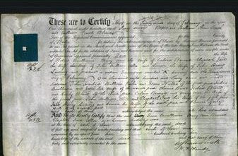 Deed by Married Women - Jane Woolliams, Mary Ann Bennett, Elizabeth Jane Allee, Louisa Ludwig-Original Ancestry