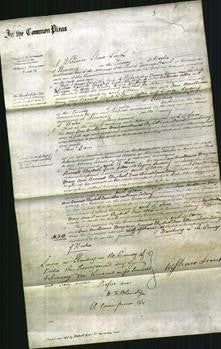 Court of Common Pleas - Jane Woolliams, Mary Ann Bennett, Elizabeth Jane Allee, Louisa Ludwig-Original Ancestry