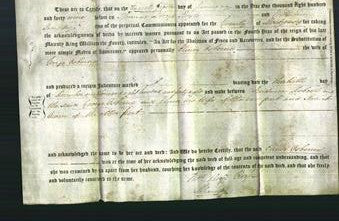 Deed by Married Women - Elinor Osborne-Original Ancestry