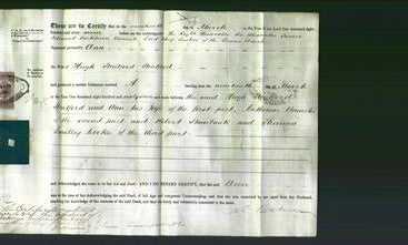 Deed by Married Women - Ann Stratford-Original Ancestry