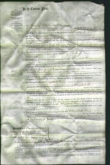 Court of Common Pleas - Elizabeth Ann Crookes-Original Ancestry