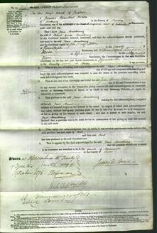 Court of Common Pleas - Jane Armstrong-Original Ancestry