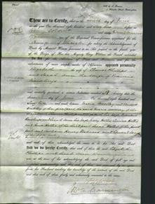 Deed by Married Women - Elizabeth Phillips, Sarah Ann Rawlings-Original Ancestry