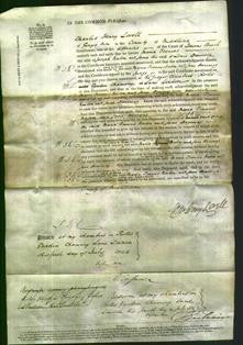 Court of Common Pleas - Maria Frances Norton and Jane Denereaz-Original Ancestry