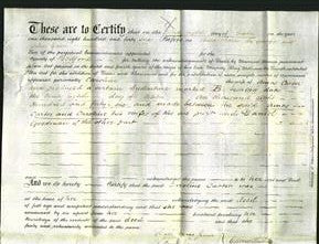 Deed by Married Women - Caroline Carter-Original Ancestry
