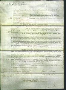 Court of Common Pleas - Susanna Gilham-Original Ancestry