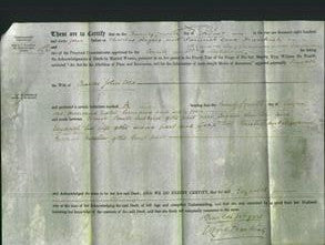 Deed by Married Women - Elizabeth Coke-Original Ancestry