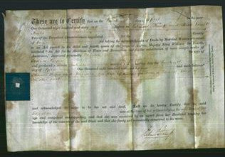 Deed by Married Women - Elizabeth Vayne-Original Ancestry