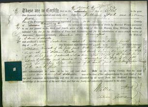 Deed by Married Women - Amelia Ann Hannaford Edbrooke-Original Ancestry