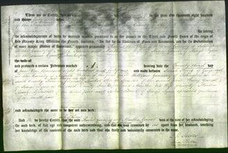 Deed by Married Women - Rachel Breeze Gennery and Martha Breeze Garner-Original Ancestry
