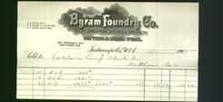 Letterhead - Byram Foundry Co.