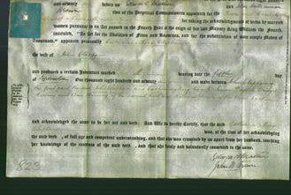 Deed by Married Women - Catherine Mary Clapham-Original Ancestry