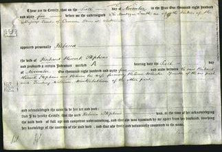 Deed by Married Women - Rebecca Wheeler Stephens-Original Ancestry