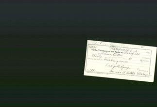 Wakefield, Massachusetts Payment Voucher - Oliver Nutter-Original Ancestry