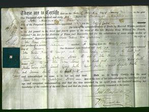 Deed by Married Women - Selina Victoria Von Cadelszen Norris-Original Ancestry