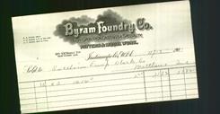 Letterhead - Byram Foundry Co.