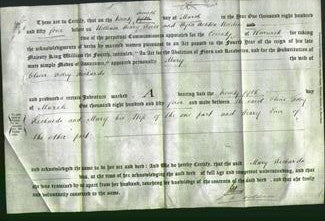 Deed by Married Women - Mary Richards-Original Ancestry