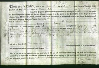 Deed by Married Women - Ann Grant and Sarah Partridge-Original Ancestry