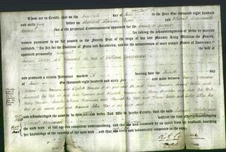 Deed by Married Women - Susannah Webster and Hannah Knapman-Original Ancestry