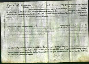 Deed by Married Women - Sarah Hill-Original Ancestry