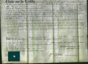 Deed by Married Women - Elizabeth Hall-Original Ancestry