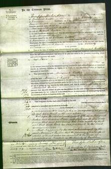 Court of Common Pleas - Margaret Rutter-Original Ancestry