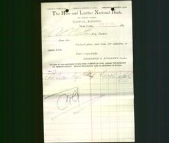 Bank Letterhead - Hide and Leather National Bank