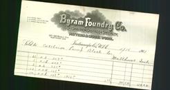 Letterhead - Byram Foundry Co.