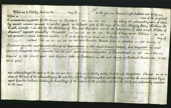 Deed by Married Women - Elizabeth Kemp-Original Ancestry