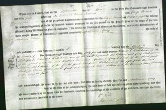 Deed by Married Women - Apollonia Mary Elwin-Original Ancestry