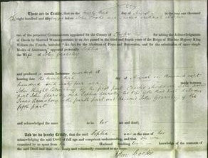 Deed by Married Women - Sophia Gearsley-Original Ancestry