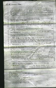 Court of Common Pleas - Milicent Powell-Original Ancestry