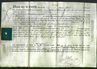 Deed by Married Women - Clarissa Widden and Jane Fieldhouse-Original Ancestry