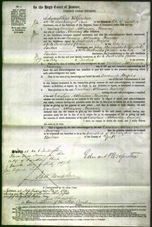 Court of Common Pleas - Caroline Atkinson Murray-Original Ancestry