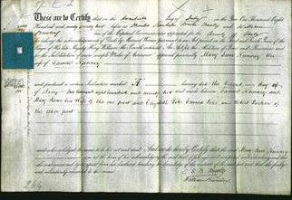 Deed by Married Women - Mary Jane Nunney-Original Ancestry