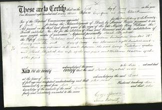 Deed by Married Women - Sarah Elizabeth Falshan-Original Ancestry