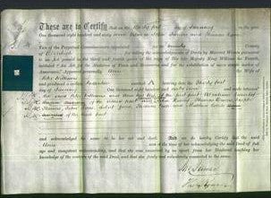 Deed by Married Women - Ann Williams-Original Ancestry