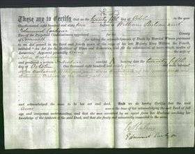 Deed by Married Women - Anne Easterbrook-Original Ancestry